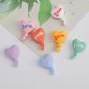 Heart-Shaped Colorful Balloon Charms: DIY Phone Case, Hair Clips, Crocs, Car & Cup Decor