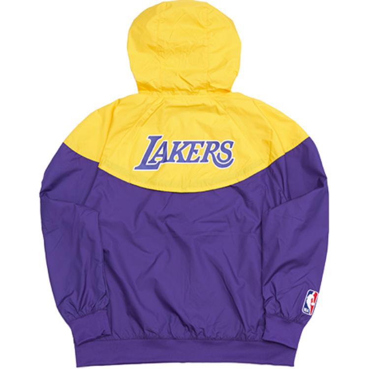 Nike Jachetă X NBA Tineret Los Angeles Lakers Confortabilă Respirabilă Moale Casual Galben Lămâie Jachete Copii 3Z2B7FEKR-LAK