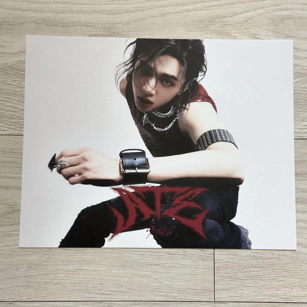 Stray Kids МИНИ-АЛЬБОМ ATE АЛЬБОМ ФОТОКАРТА ОФИЦИАЛЬНАЯ HYUNJIN / Letter ver. POST CARD