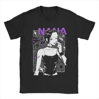 NANA Osaki Koszulka Casual Harajuku Streetwear Japońskie Ubrania Koszulka Moda Rock Punk Krótki Krótkie Rękawy Duży Rozmiar Luźna koszulka