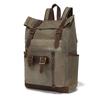 Backpack Travel Computer Student Backpack Retro Outdoor Travel Bag Waterproof Oil Wax Canvas
