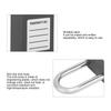 5 Sets 1.5in   Padlocks Steel Beam Insulated Lock with Keys for Industry Machine Manufacturing