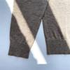 MK Brand Fox Embroidered Wool Cardigan - Single-Breasted, Round Neck Sweater for Autumn/Winter
