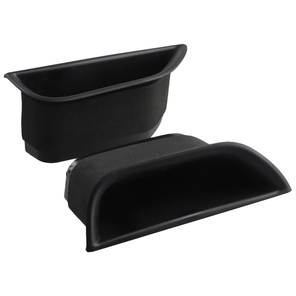 2pcs Car Door Armrest Handle Storage Box For Mercedes-Benz E Class W211 2010-2015 Interior Container Organizer Holder