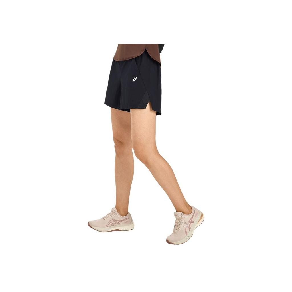 Asics Moisture Wicking Quick Dry Reflective Solid Color Sports Shorts Women Shorts 2032D401-001