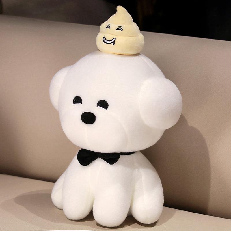 Shit Baba Puppy Doll Plush Toy Teddy Dog Doll Children's Soothing Ragdoll Men's Birthday Gift