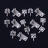5/10 Sets No. 7 Battery Spring Piece Toy Aaa Battery Positive And Negative Conversion Spring Contact Plate