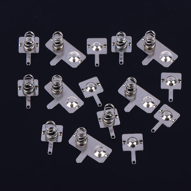 5/10 Sets No. 7 Battery Spring Piece Toy Aaa Battery Positive And Negative Conversion Spring Contact Plate