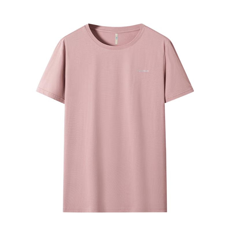 

HLA Men s 100% Cotton Round Neck Short Sleeve T-Shirt (2-Pack) XL