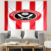 Sheffield United Fc Crest Tapestry, Unique Design Tapestry, Suitable for Bedroom,Livingroom, Playroom,Heartwarming Fan Holiday Gifts