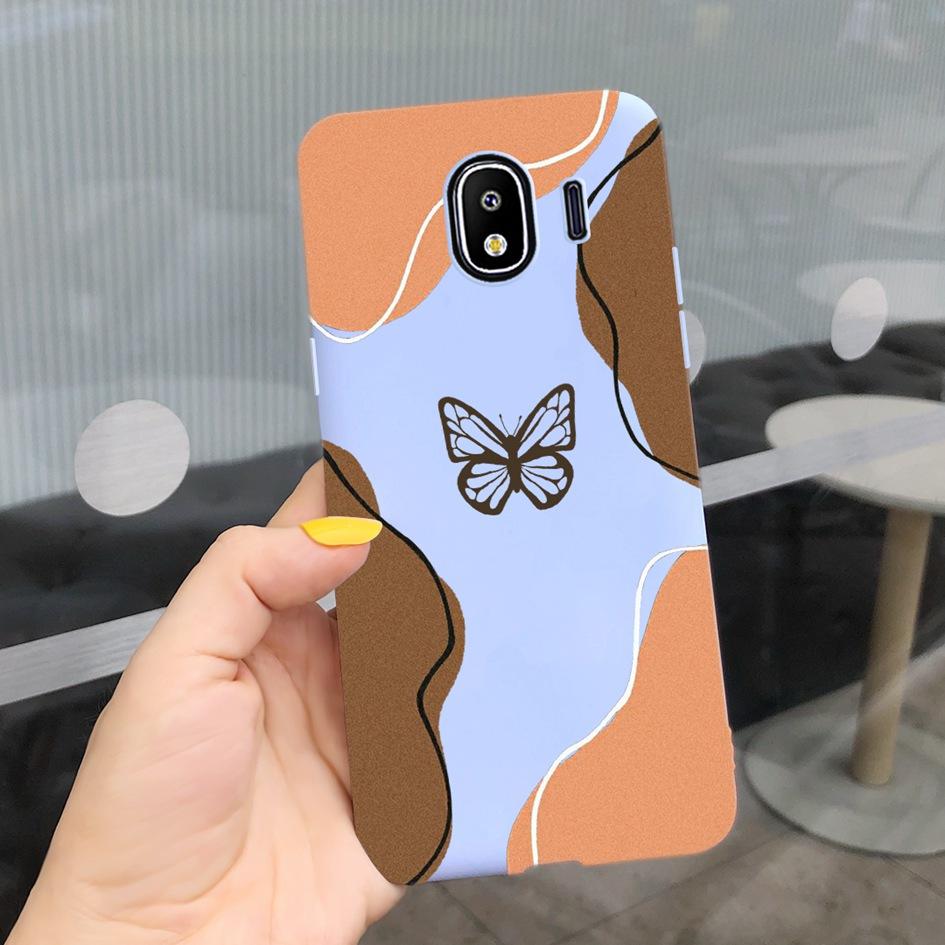 For Samsung Galaxy J4 J6 2018 EU Case SM-J400F J600F Lovely Cartoon Protective Skin Cover For Samsung J4 2018 J 4 J 6 Soft Coque