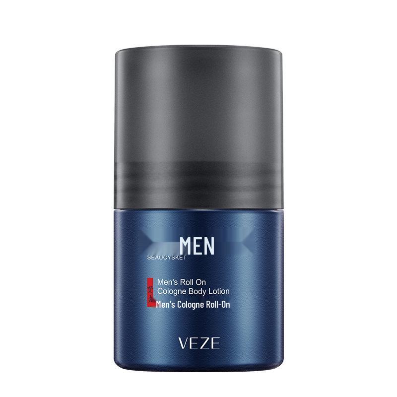 Fan Zhen Men's Refreshing Roll-On Cologne & Deodorant, Long-lasting Fragrance, Fresh Scent, Anti-perspirant Body Lotion