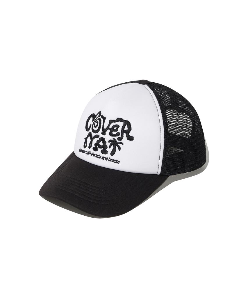 COVERNAT Graphic Mesh Cap Black