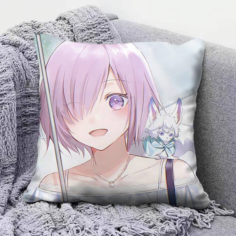 Mashu Kyrielight Fate Grand Order Pillow Covers, Home Sofa Cushion Covers And Aecorative Custom