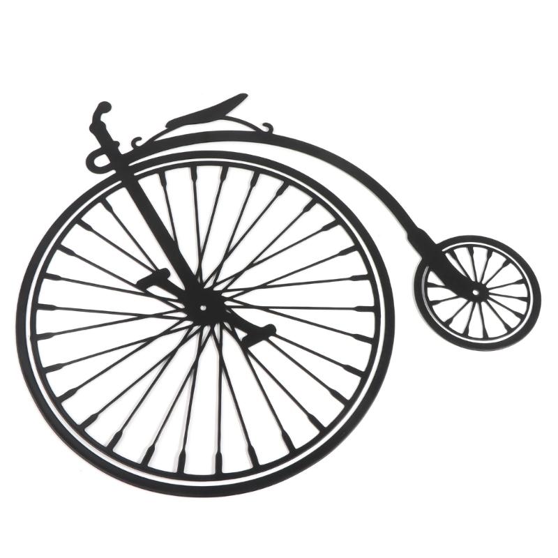 Metal Bicycle Wall Art Bike Artwork Hanging Decor Home Decorations for Living Room Study Bedroom Dinning Room Office