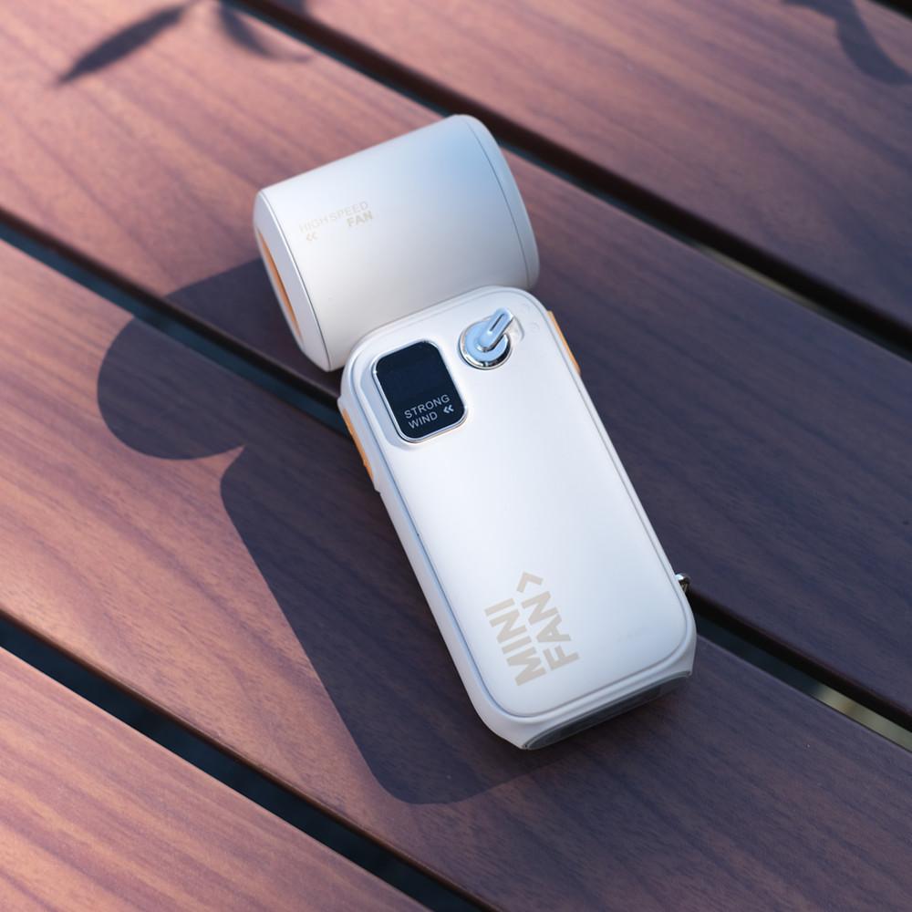 Xiaomi 2026 New 3600mAh Digital Display High Speed Mini Electric Fan Small Wind Cannon Portable Handheld Small Fan Storm Turbofan