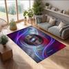Tappeto Morbido Area Rug con Motivo Calcio Bayern Monaco Antiscivolo Tappeto per Pavimento Interno Tappetino Decorazione Sportiva per Camera da Letto