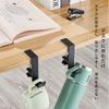 YJRUNFU Table Hook Headphone Desk Hook with Screw Easy Prevents 10KG Load Hanger, Clamp, Installation, Slipping, Portable, Capacity, 2-Pack (Black)