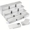 42pcs Metal Can Containers Set with Lids Sliding Lid Storage Boxes for Small Items Jewelry Earrings Handicraft Organizer Storage
