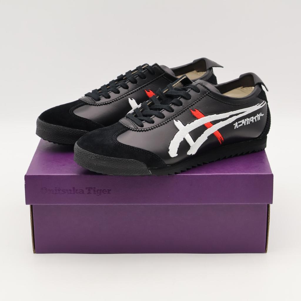 1182A188-001 Onitsuka Tiger NIPPON MADE Mexico 66 Deluxe Nero Bianco (Da donna)