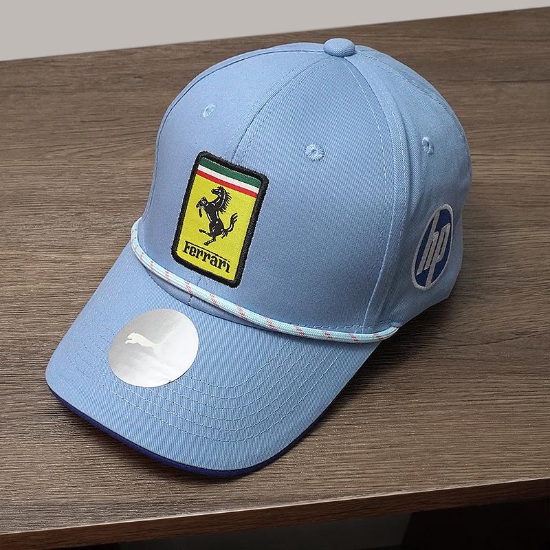 Klassische Schwarze Baseballkappe Rennkappe Herren Damen Outdoor Sport Sonnenschutz Sonnenhut Für Ferrari 488 Roma F8 SF90 F4 LaFerrari Amalfi