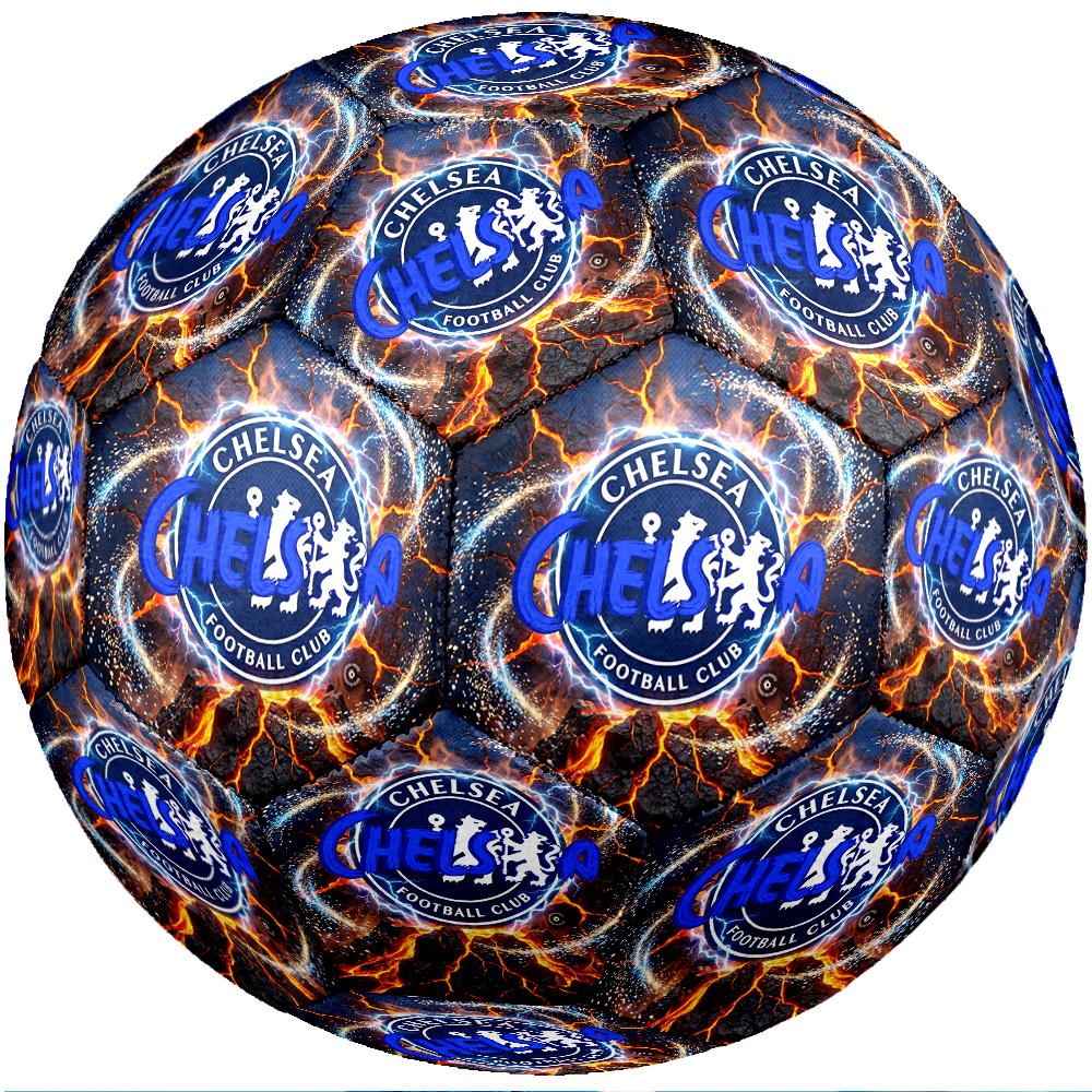 Pallone da calcio a tema Chelsea FC Taglia 5 Pallone da calcio Tocco Morbido Pallone da calcio Professionale per Allenamento per Sport all'Aperto