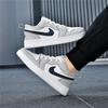 Unisex Kids' Autumn Velcro Sports Sneakers - White Casual Style