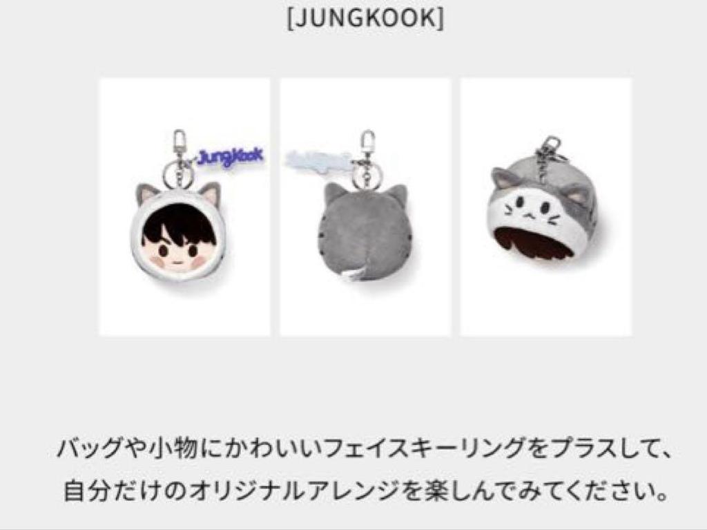[USED] BTS ISLAND IN THE SEOM Face Key Ring Jungkook
