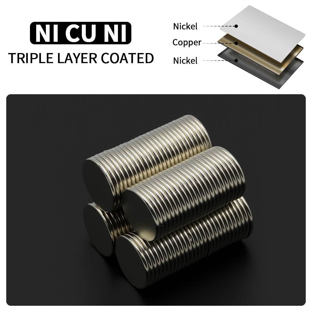 20x2mm Powerful Neodymium Magnet N35 NdfeB Permanent Magnetic imanes Round Super Strong Fridge Magnets DIY