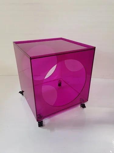 Creative Acrylic Sofa, Side Table, Small Corner Table, Movable Small Coffee Table, Storage, Storage, Small Side Table