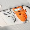 Car Sun Visor Glasses Case Holder Sunglasses PU Clip Ticket Card Multifunction Portable Clips Auto Interior Accessories