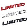 3d Metal Letters Car Rear Logo Limited Emblem Sticker for Ford Jeep Grand Cherokee Highlander Toyota Limited Badge Accessories