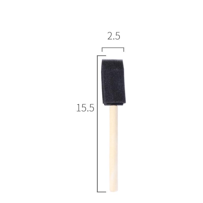 Children's Wooden Handle Mushroom Sponge Paintbrush for Art and Graffiti