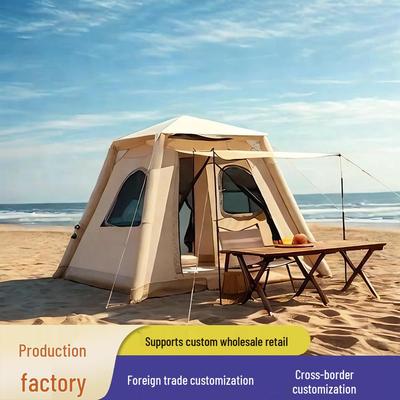 Vollautomatisches Schnellöffnungs-Sonnenschutz-Oxford-Stoff-Aufblaszelt für Outdoor-Camping