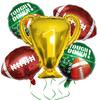 Super Bowl Rugby Aluminum Film Balloon Set Sports Competition Birthday Theme Party Supplies Decoration