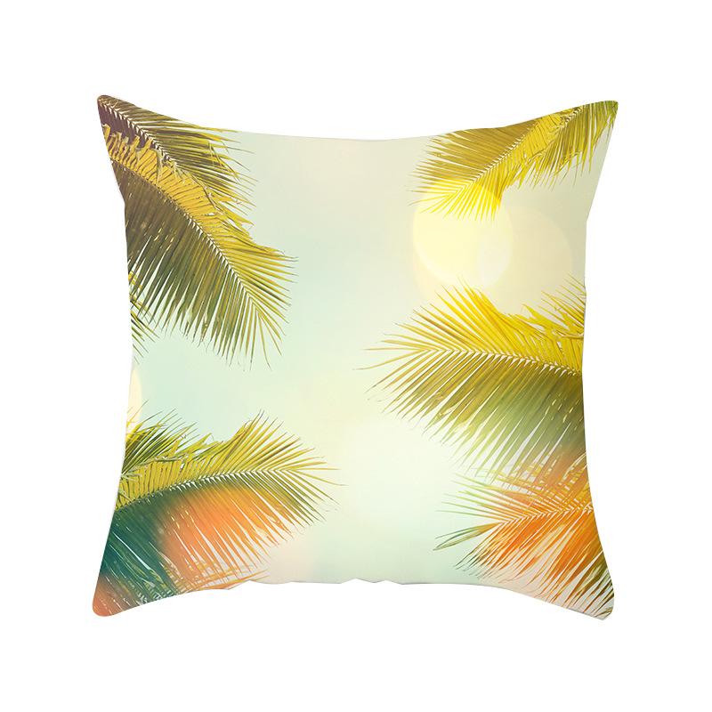 Summer Beach Shell Marine Pattern Pillowcase Home Sofa Pillowcase Cushion Cover