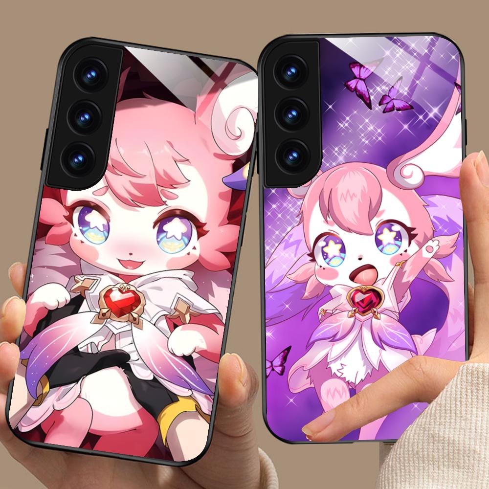 HSR Mem Glass Mobile Phone Case for Samsung Galaxy A56 55 54 53 52 51 36 35 34 23 16 15 5G Colorful Cover