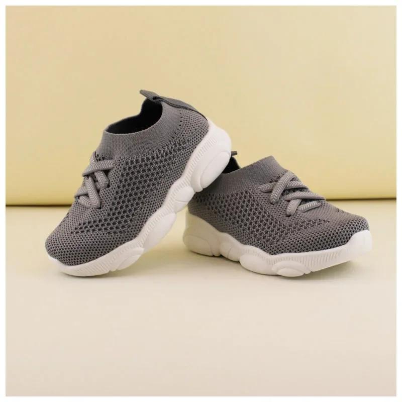Baby Sneakers 2025 Fashion Children Flat  Infant Kids Baby Girls Boys Solid Mesh Sport Running Sneakers Shoes
