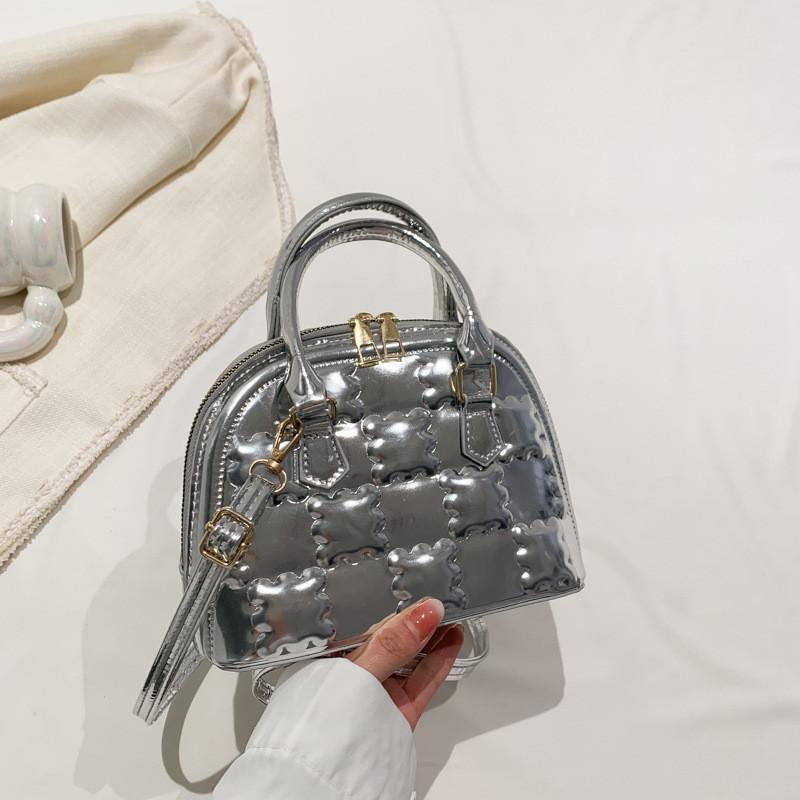 Trendy And Chic Mini Shell Bag 2023 Fashionable Pu Leather Handbag For Women StyleA