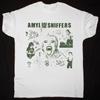 Nuova T-shirt Bianca in Cotone Pesante per il Concerto del Tour della Band Amyl And The Sniffers EN20