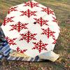 1PC snowflake winter Automatic Open/Close Umbrella Compact Folding Umbrella with 8-Rib Shaft lightweight esign, Highquality Fabric1171A