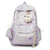 Schoolbag new large-capacity schoolbag female cute small fresh literary backpack casual star girl middle school student backpack