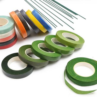Nastro per stelo floreale da 30 metri, occhiello per fiori artificiali, stami, nastri verdi per fioristi, forniture per fiori in nylon