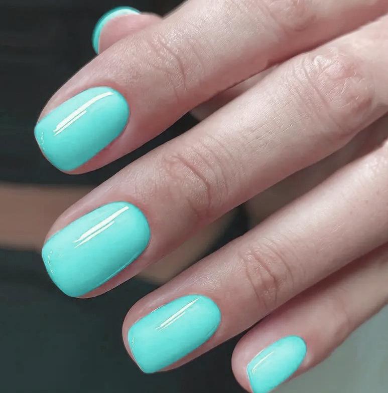 Removable Solid Color Wearable Nail Tips - Set of 24 False Nails