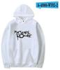 Trendy Rapper Fashion Fleece Hooded Long Sleeve Sweater Warm Jacket