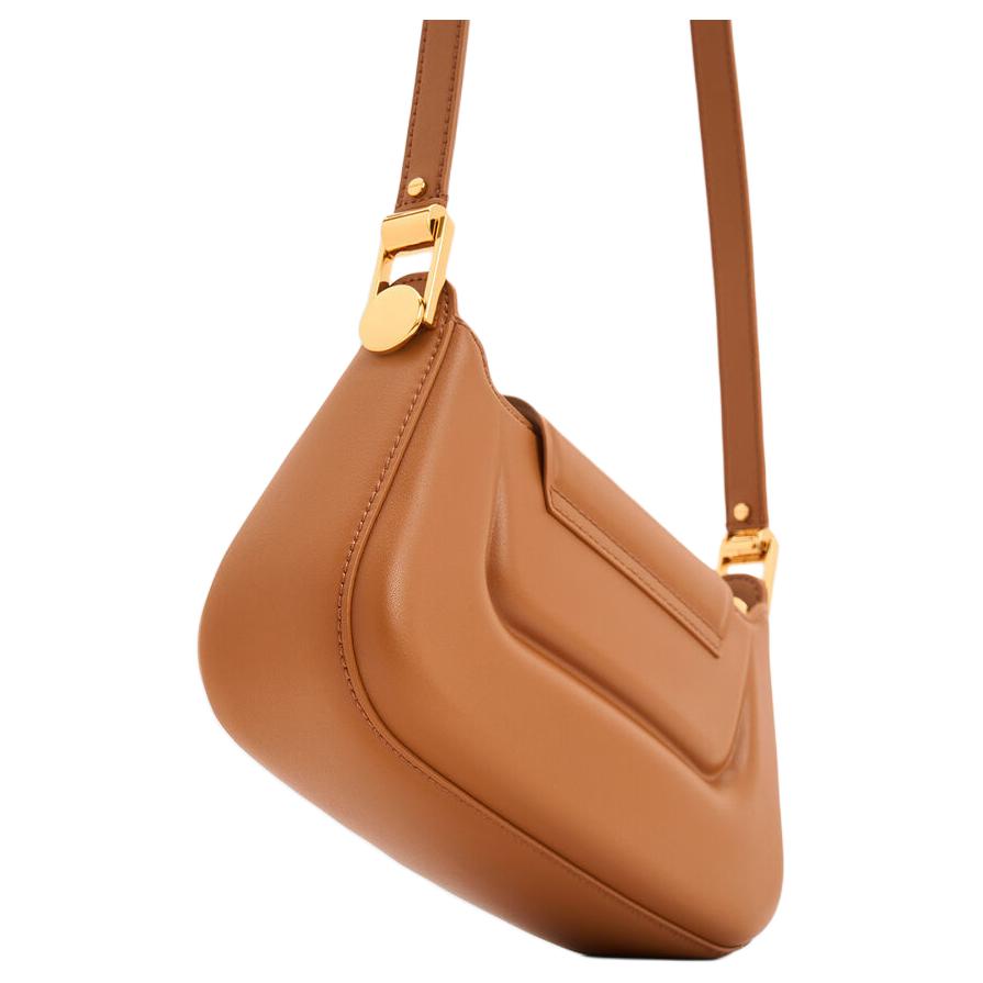 New CHARLES&KEITH PU Small Square Bag, Charles & Keith Bag, Crossbody Bag, Handbag Small Size Women's Multicolor CK2-50782198