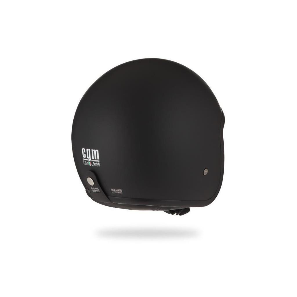 Buy CGM Jet Helmet 133A Vintage Matt Black at affordable prices — free  shipping, real reviews with photos — Joom