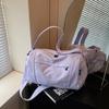 Sac de voyage décontracté avec compartiment à chaussures indépendant grande capacité sac de rangement pour bagages simple léger et respirant sac de yoga fitness pour femmes