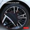 Auto Styling Auto Radnabenabzeichen Reifen Felge 3D Aufkleber Zubehör Für Toyota Chr Corolla Yaris Rav4 E150 E120 Land Cruiser 200