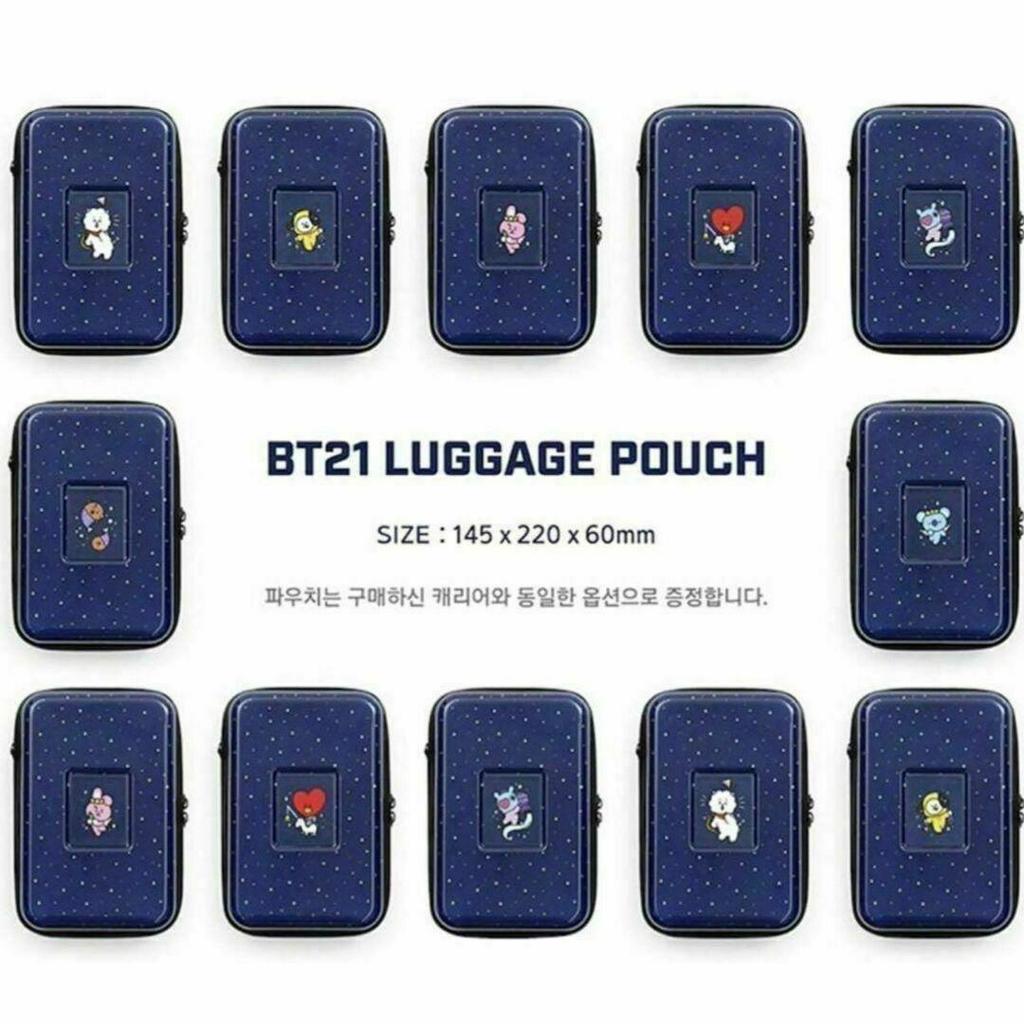 [USED] bt21 suitcase carry case KOYA 24 inch